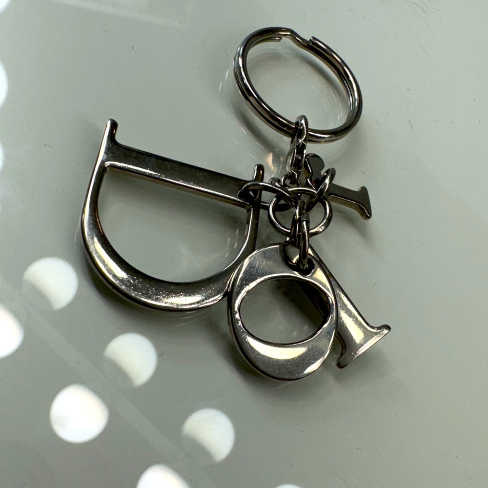 DIOR Logo Keychain